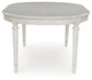 Mesa de comedor ovalada EXT de Montelaine