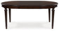 Mesa de comedor ovalada Lavinton EXT