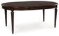 Mesa de comedor ovalada Lavinton EXT
