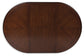 Mesa de comedor ovalada Lavinton EXT