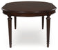 Mesa de comedor ovalada Lavinton EXT