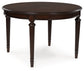 Mesa de comedor ovalada Lavinton EXT