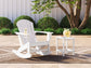 Silla de exterior Sundown Treasure con mesa auxiliar