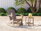 Silla de exterior Sundown Treasure con mesa auxiliar