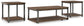 Juego de mesa auxiliar Trindwick (3 piezas)