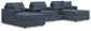 Chaise doble Modmax de 5 piezas con consolas de audio