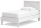 Hallityn  Panel Platform Bed With Nightstand