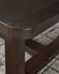 Mesa de cóctel rectangular Brecton