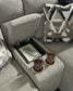 Colleyville - Seccional reclinable eléctrico de 5 piezas con chaise longue