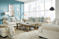 Sofá, loveseat, silla y otomana Monaghan