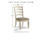 Silla auxiliar UPH de comedor Realyn (2 unidades)