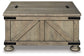Mesa de cóctel Aldwin con almacenamiento