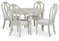 Mesa de comedor Montelaine y 4 sillas