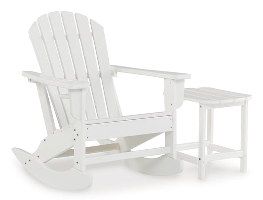 Silla de exterior Sundown Treasure con mesa auxiliar