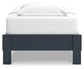 Cama de plataforma Simmenfort con mesita de noche