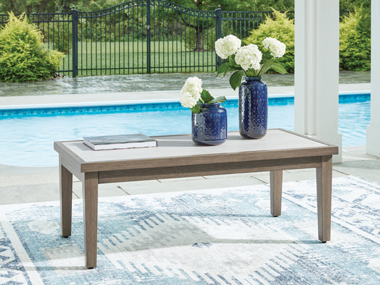 Mesa de cóctel rectangular Rainier Ranch