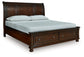 Cama con almacenamiento Porter Sleigh