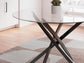 Mesa de comedor redonda Pharwynn