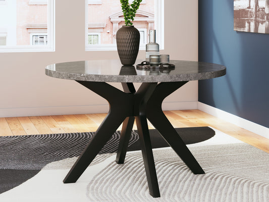 Mesa de comedor redonda Glinari