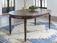 Mesa de comedor ovalada Lavinton EXT
