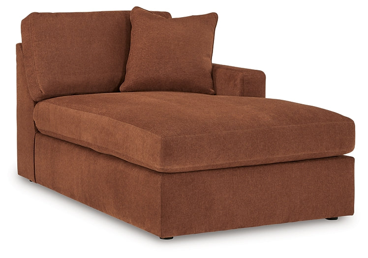 Seccional Modmax de 4 piezas con chaise longue