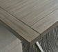 Mesa de comedor rectangular Krystanza