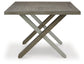 Mesa de comedor rectangular Krystanza