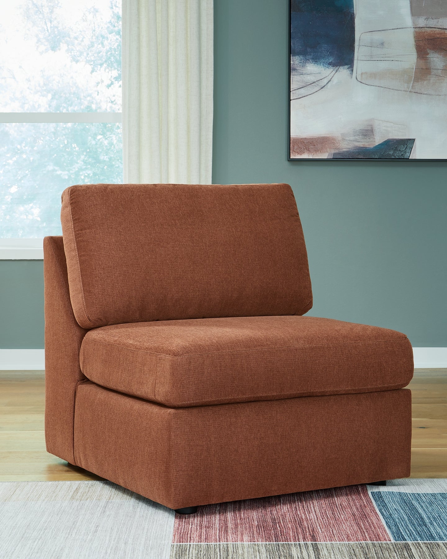 Seccional Modmax de 5 piezas con chaise longue
