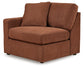 Seccional Modmax de 5 piezas con chaise longue