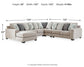Seccional Ardsley de 5 piezas con chaise longue