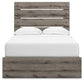 Cama con almacenamiento y paneles Graystorm