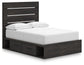Cama con almacenamiento Hollivern Panel