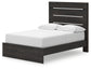 Cama con almacenamiento Hollivern Panel