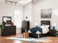 Cama con almacenamiento Hollivern Panel
