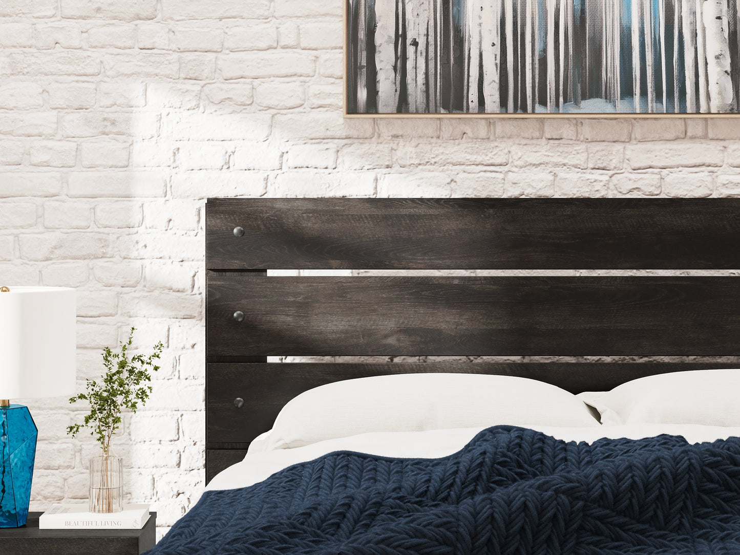 Cama con paneles Hollivern