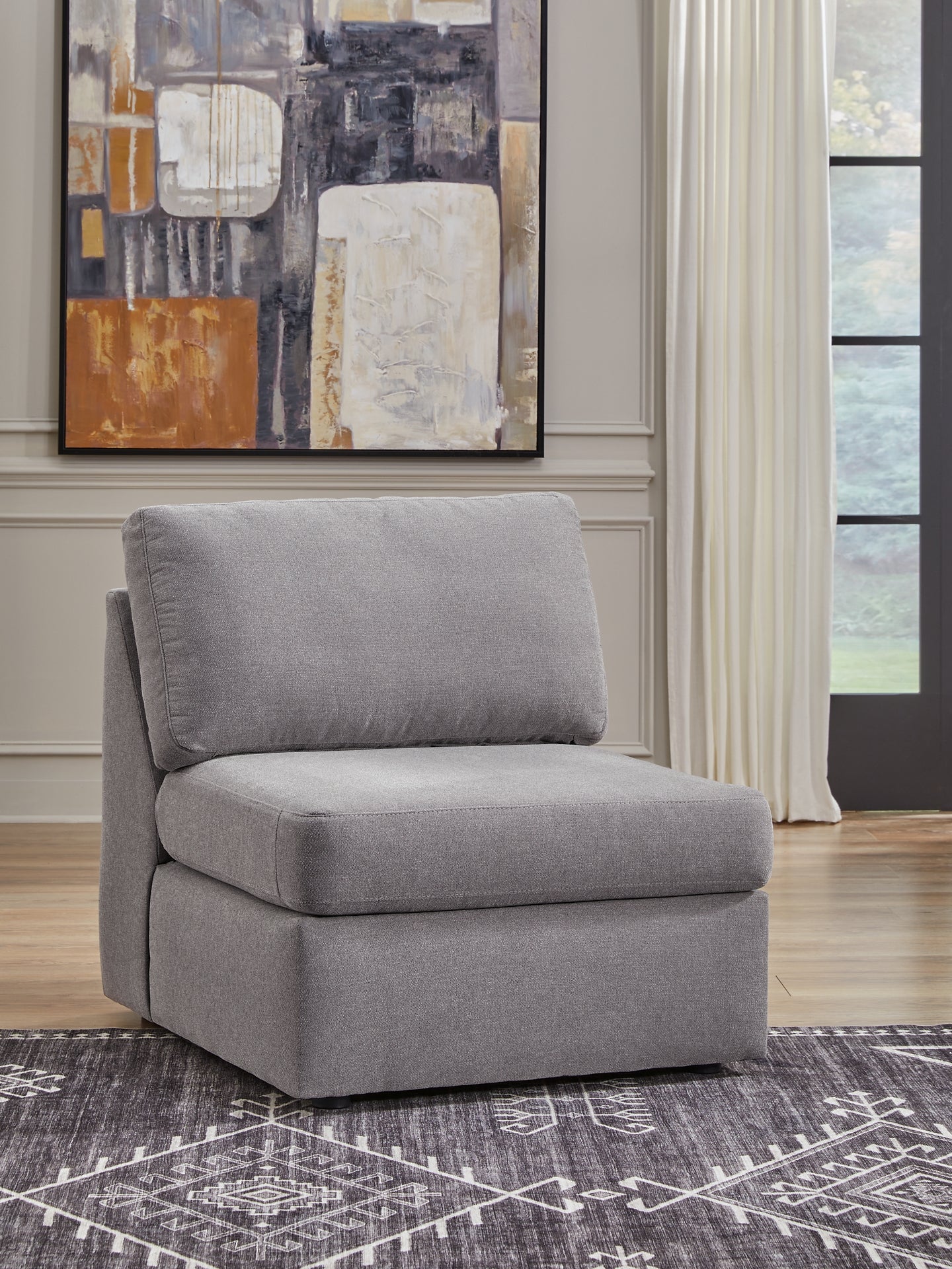 Seccional Modmax de 5 piezas con chaise longue