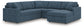 Seccional Modmax de 5 piezas con chaise longue