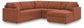Seccional Modmax de 5 piezas con chaise longue