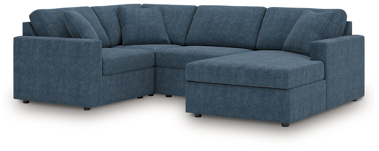 Seccional Modmax de 4 piezas con chaise longue
