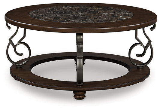Mesa de cóctel redonda Frallyn