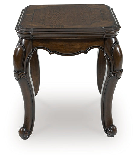 Mesa auxiliar rectangular Maylee