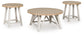 Juego de mesa auxiliar Fawndell (3 piezas)