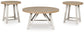 Juego de mesa auxiliar Fawndell (3 piezas)