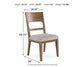 Silla auxiliar Cabalynn Dining UPH (2 unidades)
