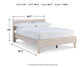 Cama de plataforma con paneles Socalle