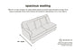 Seccional Lindyn de 5 piezas con chaise longue