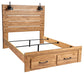 Pasklyn  Panel Storage Bed