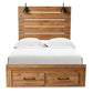 Pasklyn  Panel Storage Bed