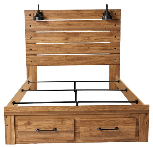 Pasklyn  Panel Storage Bed