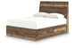 Chirason  Panel Bed With Storage